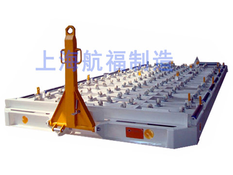 15T集装箱板拖车